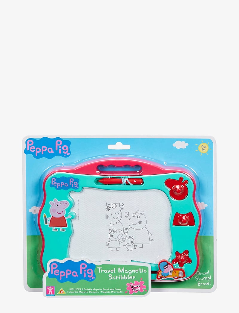 Peppa Pig - PEPPA ACTIVITY TRAVEL MAGNETIC SCRIBBLER - teikniborð - multi colour - 0
