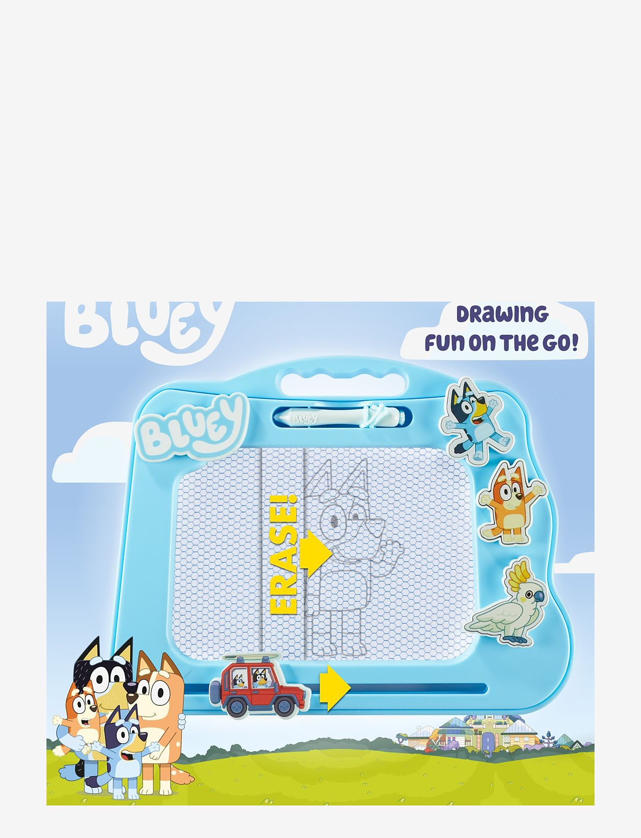 Bluey - BLUEY TRAVEL MAGNETIC SCRIBBLER - rittavlor - multi colour - 1