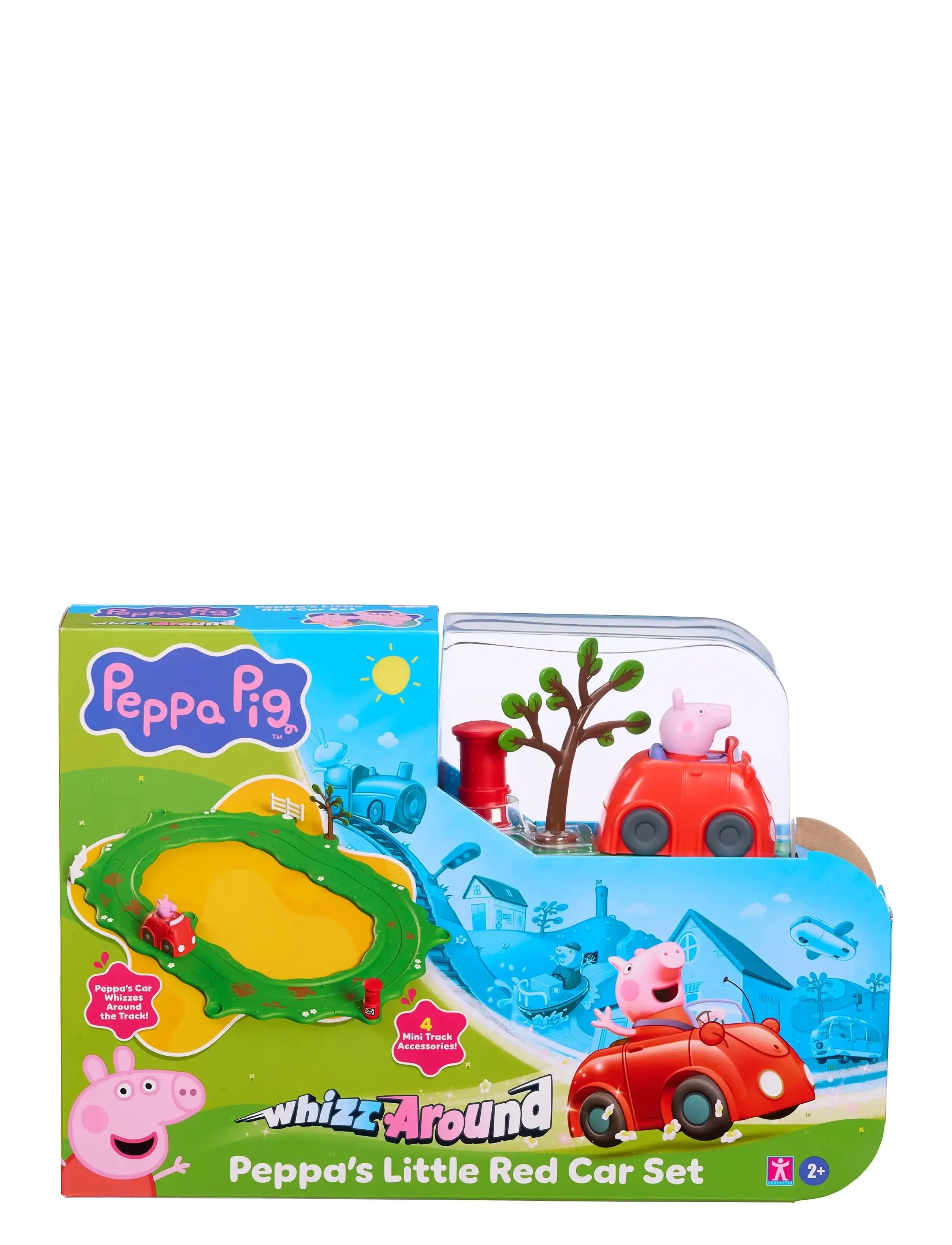 Greta gris PEPPA WHIZZ AROUND PEPPA RED CAR - Bilbanor - MULTI COLOUR / red