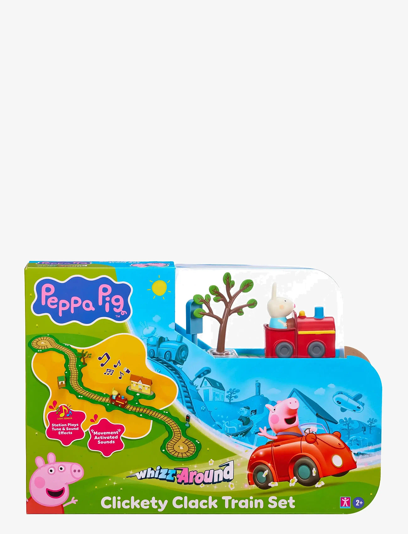 Proxy - PEPPA WHIZZ AROUND CLICKETY CLACK TRAIN - julegaver under 500kr - multi colour - 0