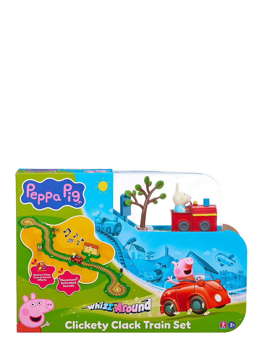 Proxy - PEPPA WHIZZ AROUND CLICKETY CLACK TRAIN - keppnisbrautir - multi colour - 0