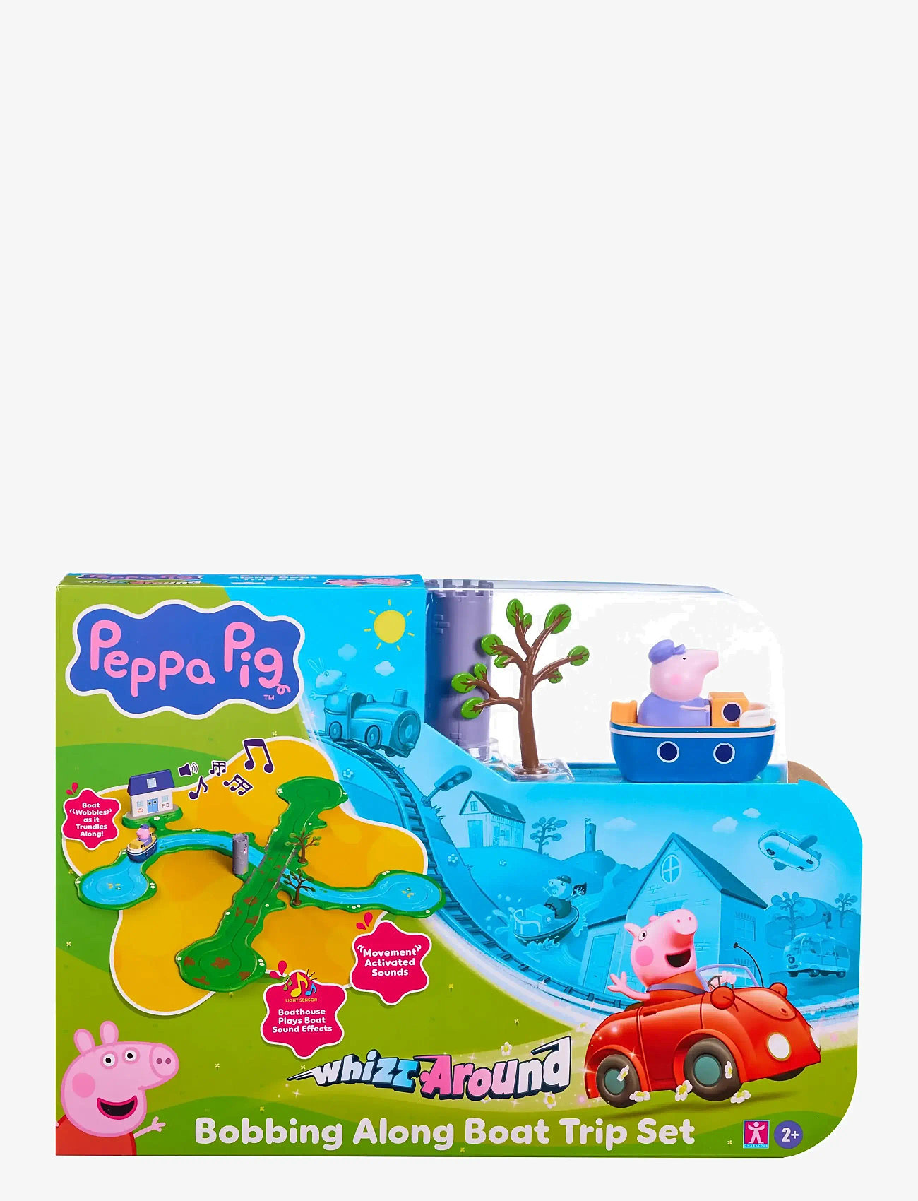Greta gris - PEPPA WHIZZ AROUND BOBBING ALONG BOAT TRIP - bilbanor - multi colour - 1