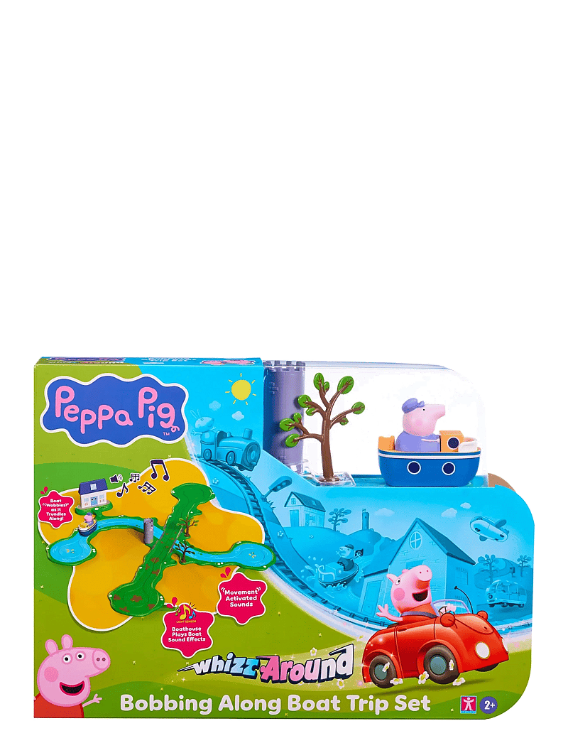 Greta gris - PEPPA WHIZZ AROUND BOBBING ALONG BOAT TRIP - bilbanor - multi colour - 1