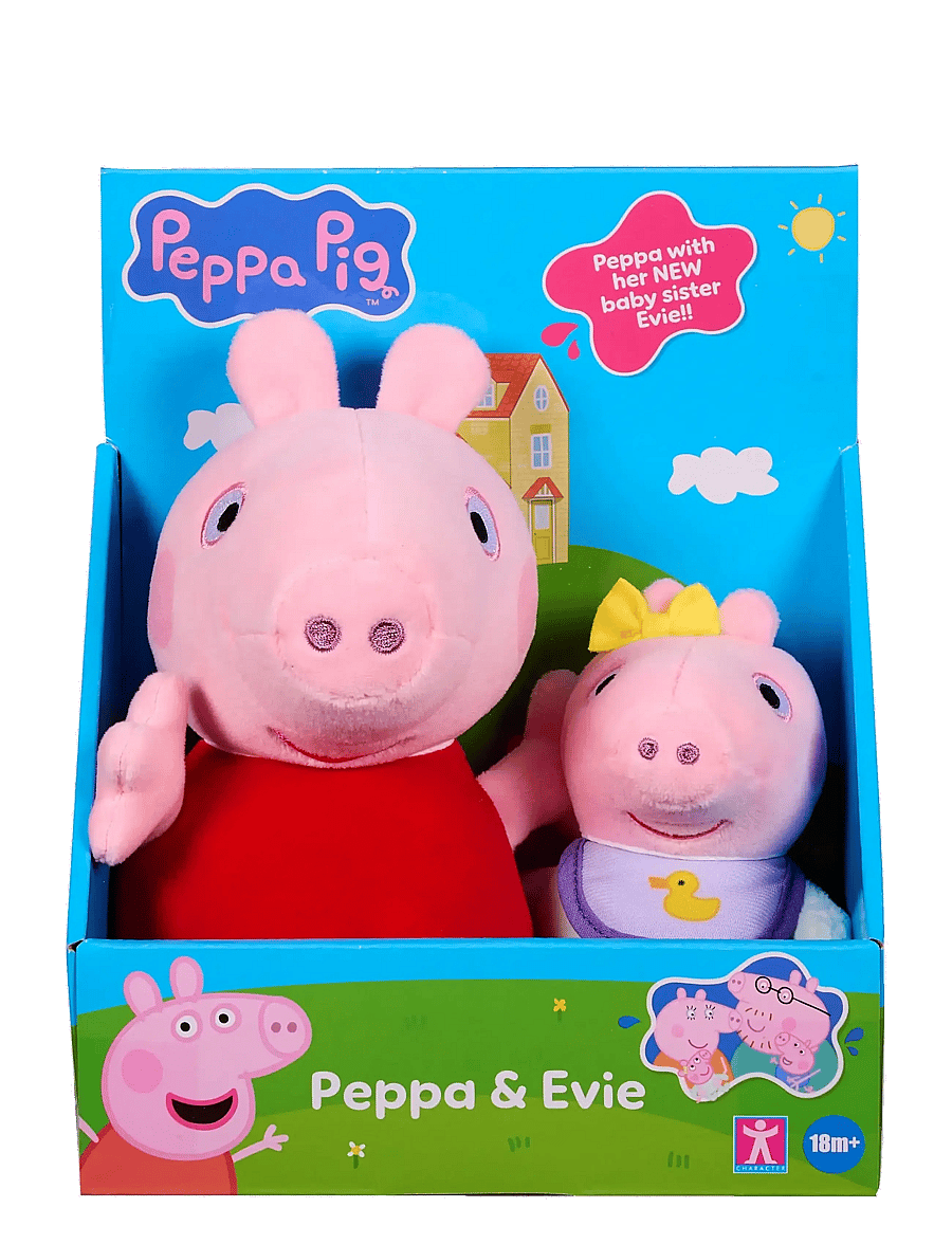 Proxy - PEPPA PLUSH 2PK - laveste priser - multi colour - 0