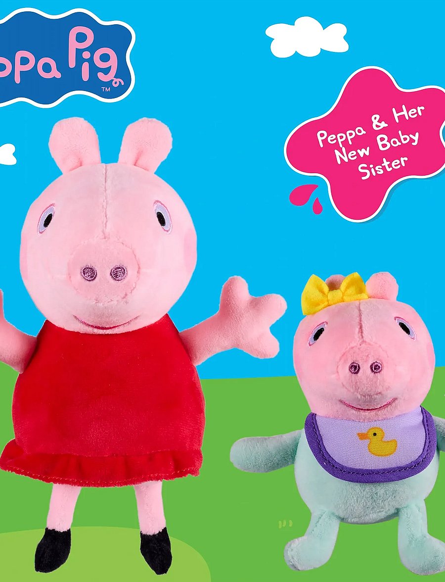 Proxy - PEPPA PLUSH 2PK - laveste priser - multi colour - 4