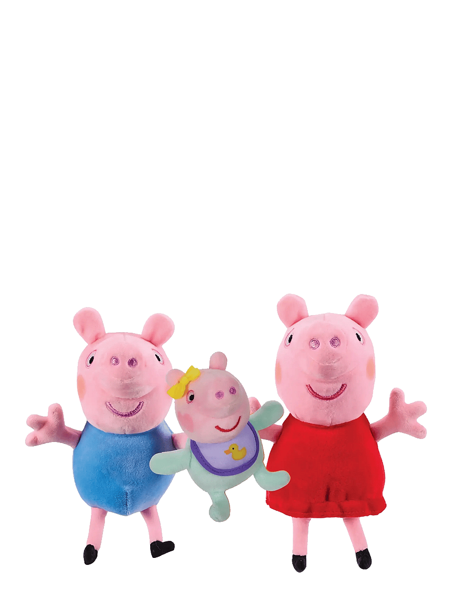 Gurli Gris - PEPPA PLUSH 3PK - film- & eventyrsfigurer - multi colour - 2
