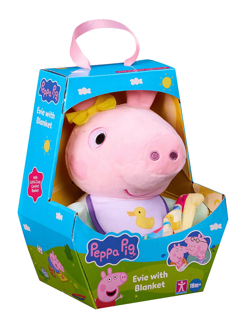 Greta gris - PEPPA PLUSH BLANKET EVIE - mjukisdjur - multi colour - 1