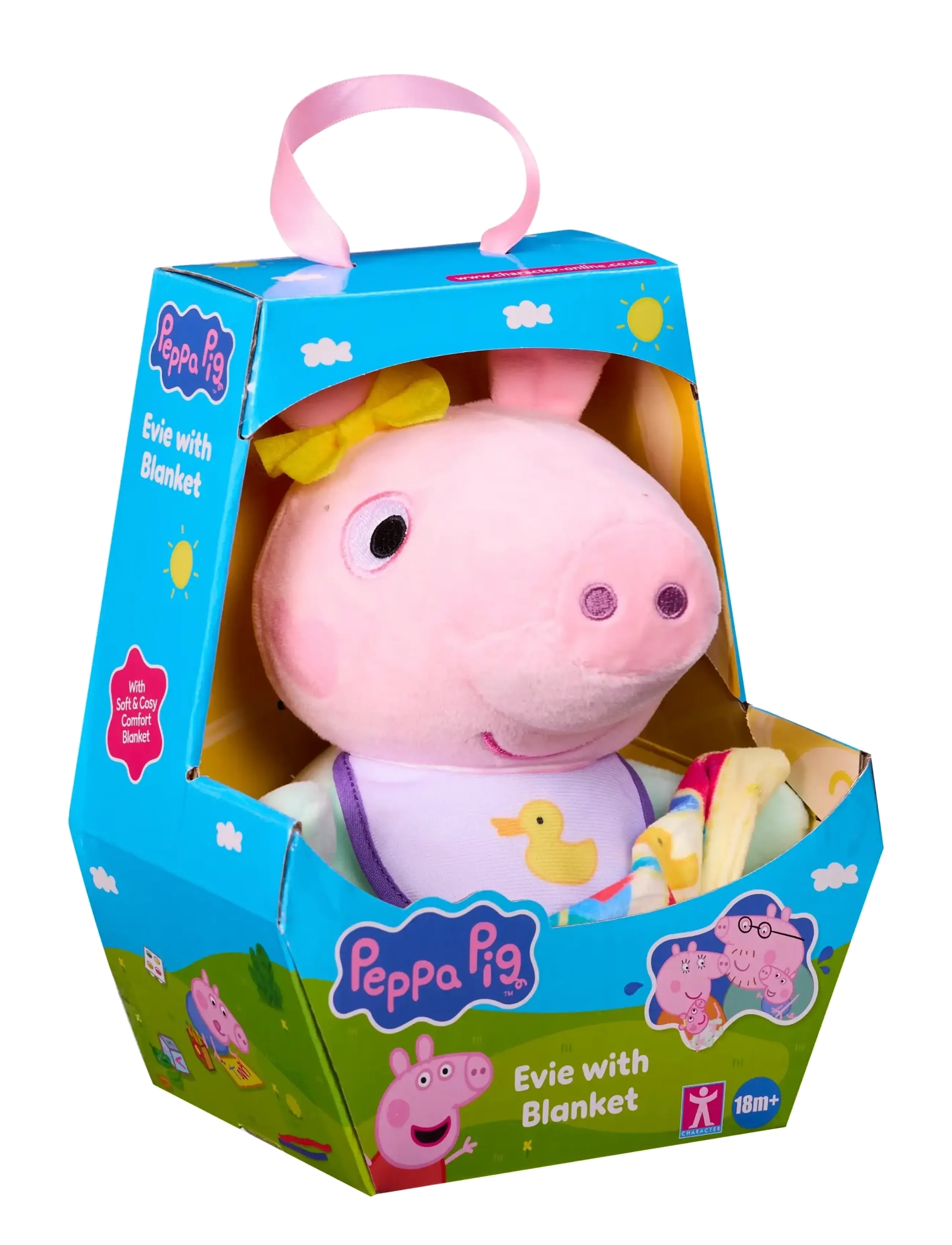 Greta gris - PEPPA PLUSH BLANKET EVIE - mjukisdjur - multi colour - 1