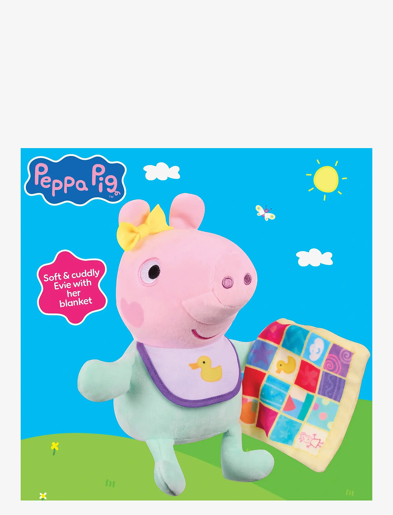 Greta gris - PEPPA PLUSH BLANKET EVIE - mjukisdjur - multi colour - 4