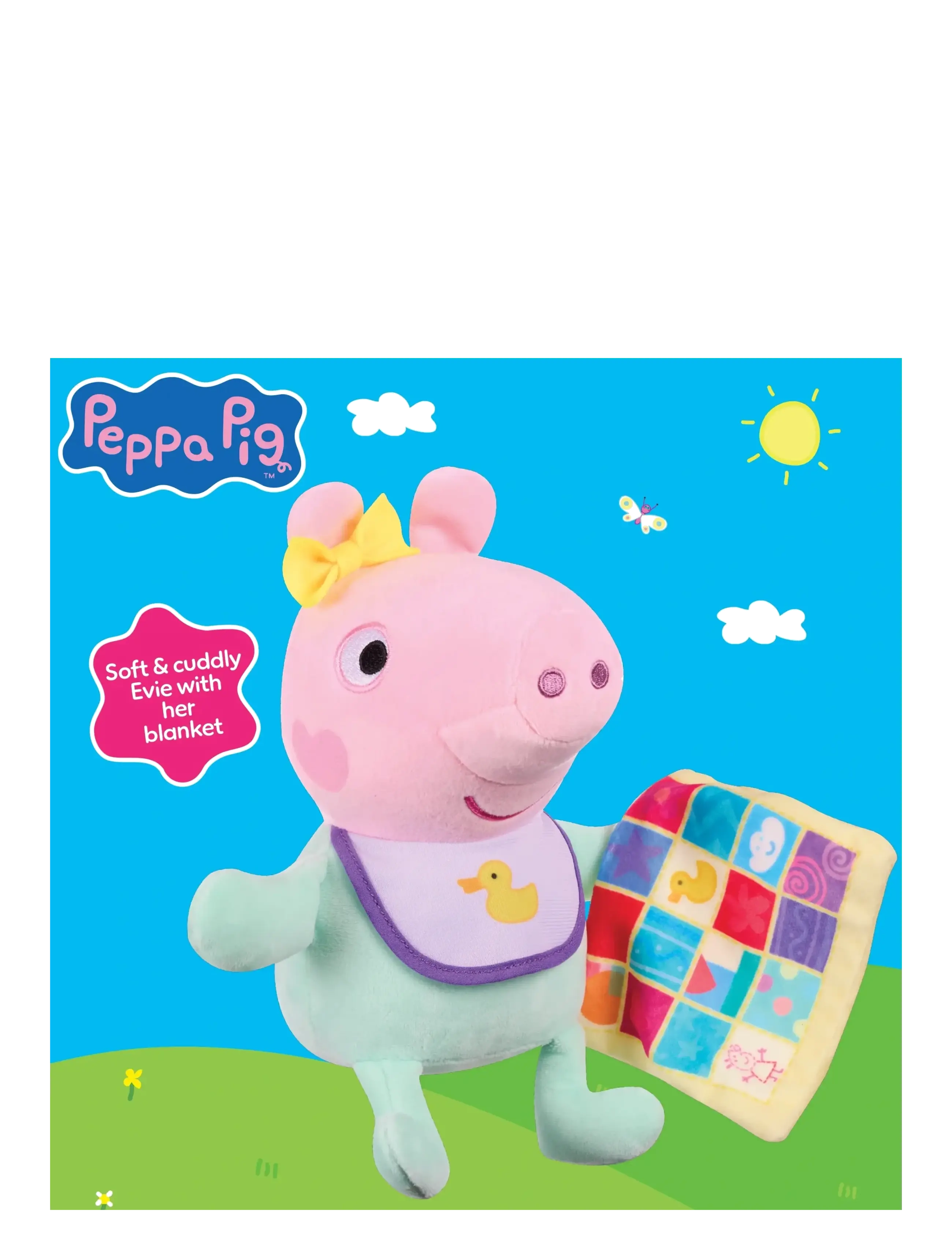 Greta gris - PEPPA PLUSH BLANKET EVIE - mjukisdjur - multi colour - 4