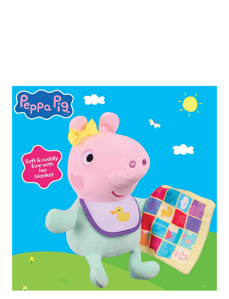 Greta gris - PEPPA PLUSH BLANKET EVIE - mjukisdjur - multi colour - 4