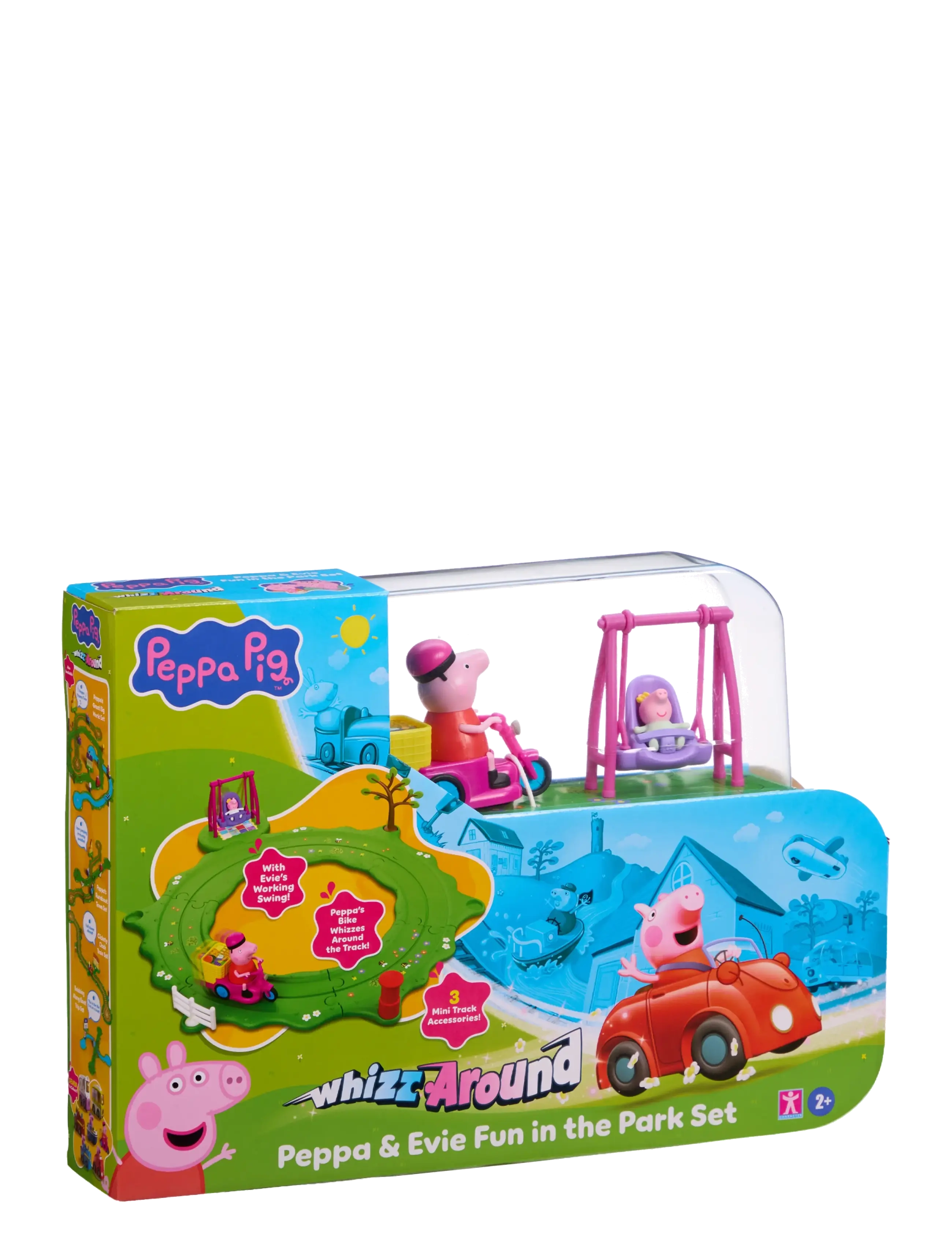Greta gris - PEPPA WHIZZ AROUND SWING & SWAY EVIE - leksaksbilar - multi colour - 2