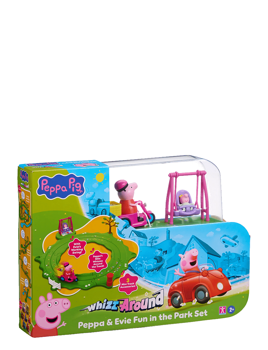 Greta gris - PEPPA WHIZZ AROUND SWING & SWAY EVIE - leksaksbilar - multi colour - 2