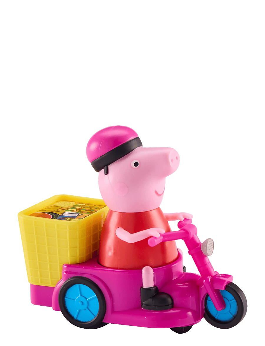 Greta gris - PEPPA WHIZZ AROUND RIDING IN THE LEAVES - leksaksbilar - multi colour - 2