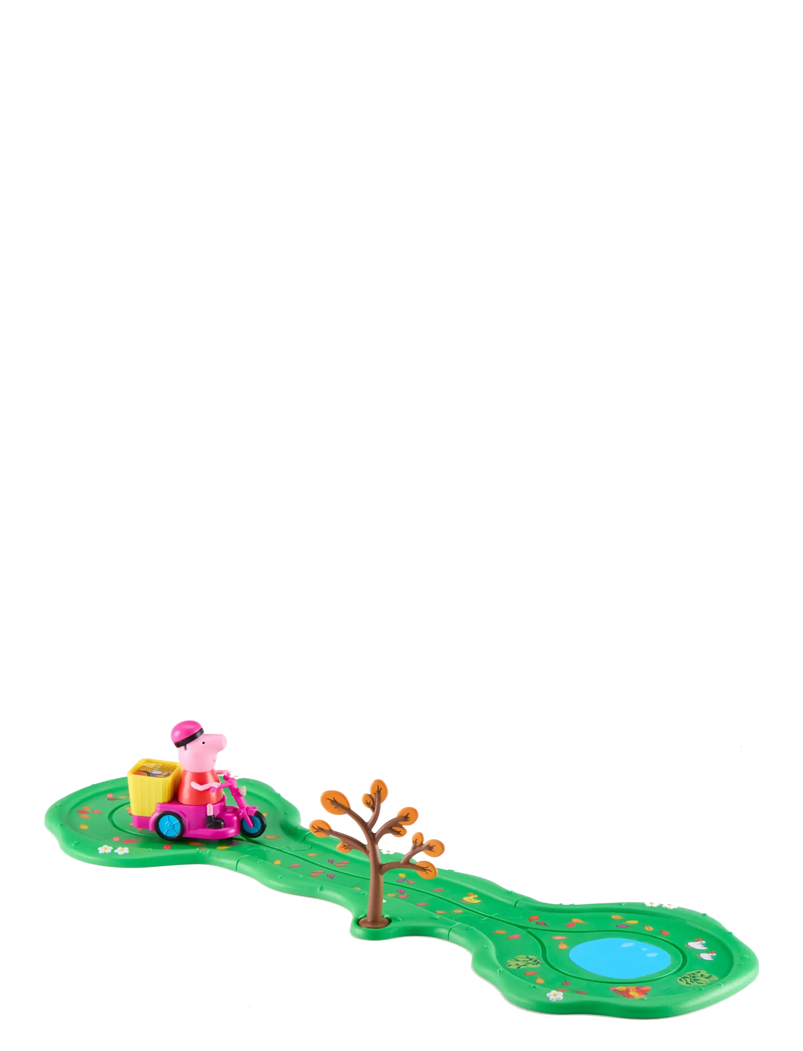 Greta gris - PEPPA WHIZZ AROUND RIDING IN THE LEAVES - leksaksbilar - multi colour - 3