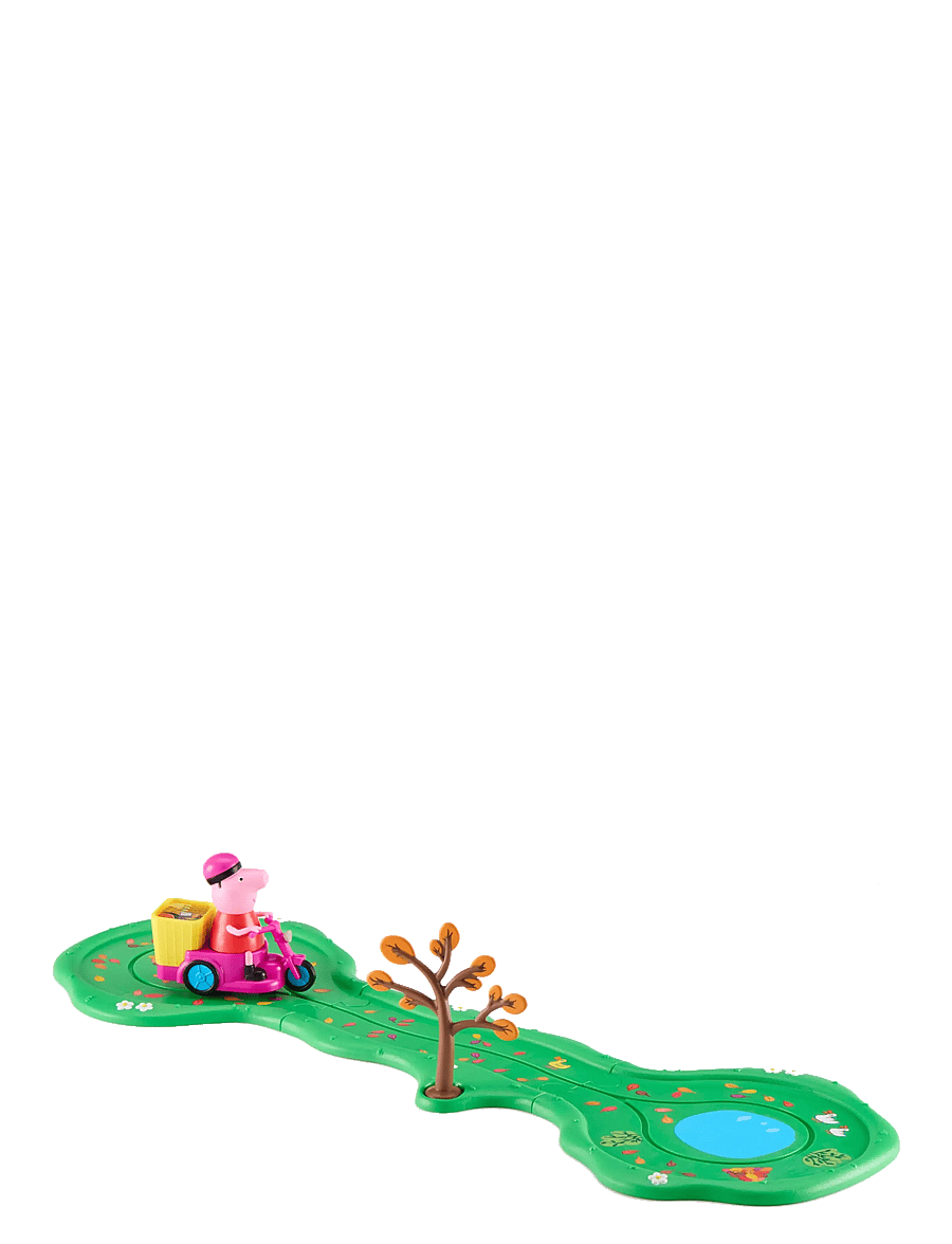 Greta gris - PEPPA WHIZZ AROUND RIDING IN THE LEAVES - leksaksbilar - multi colour - 3