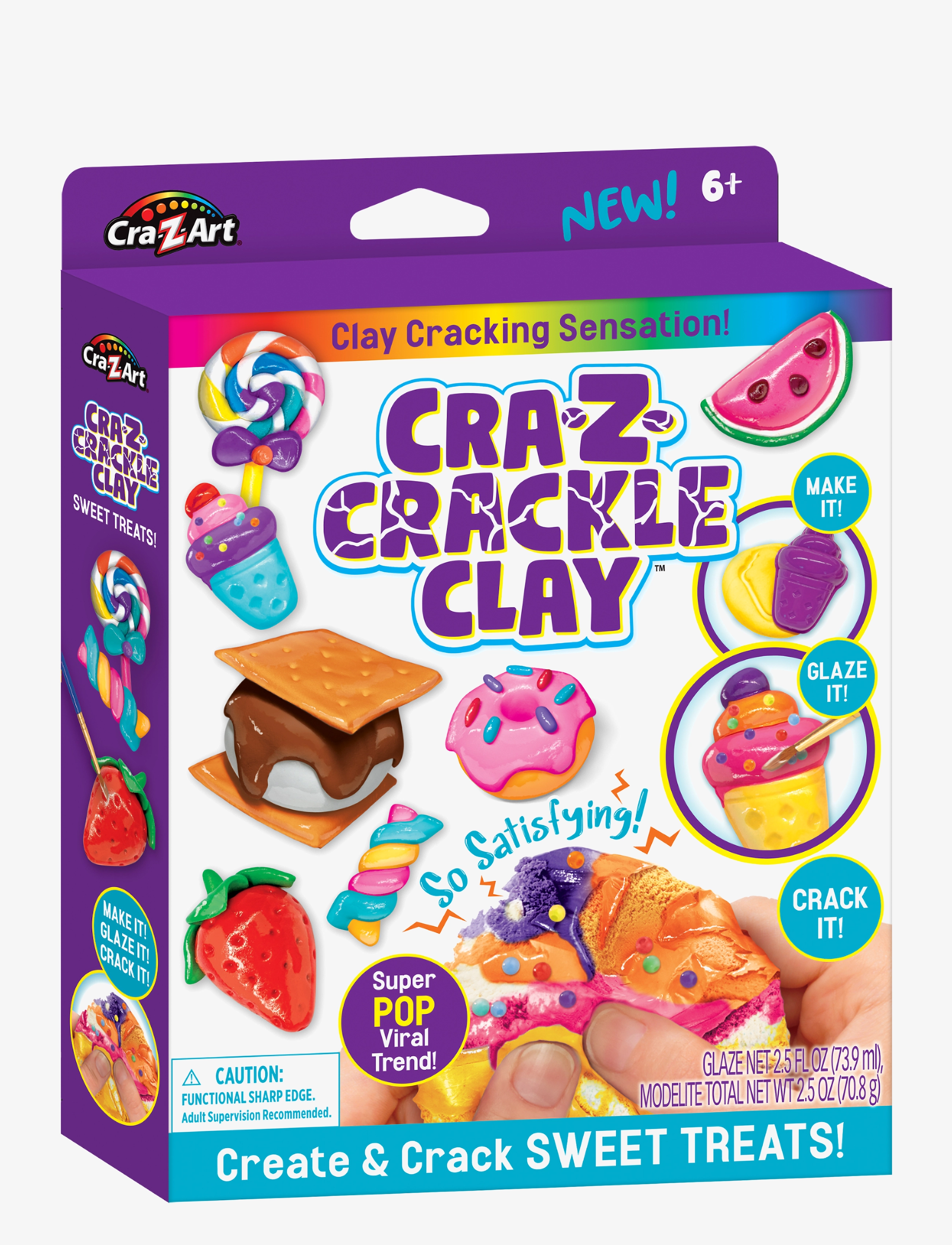 Proxy - CRAZART CRACKLE CLAY SWEET TREATS - multi colour - 0
