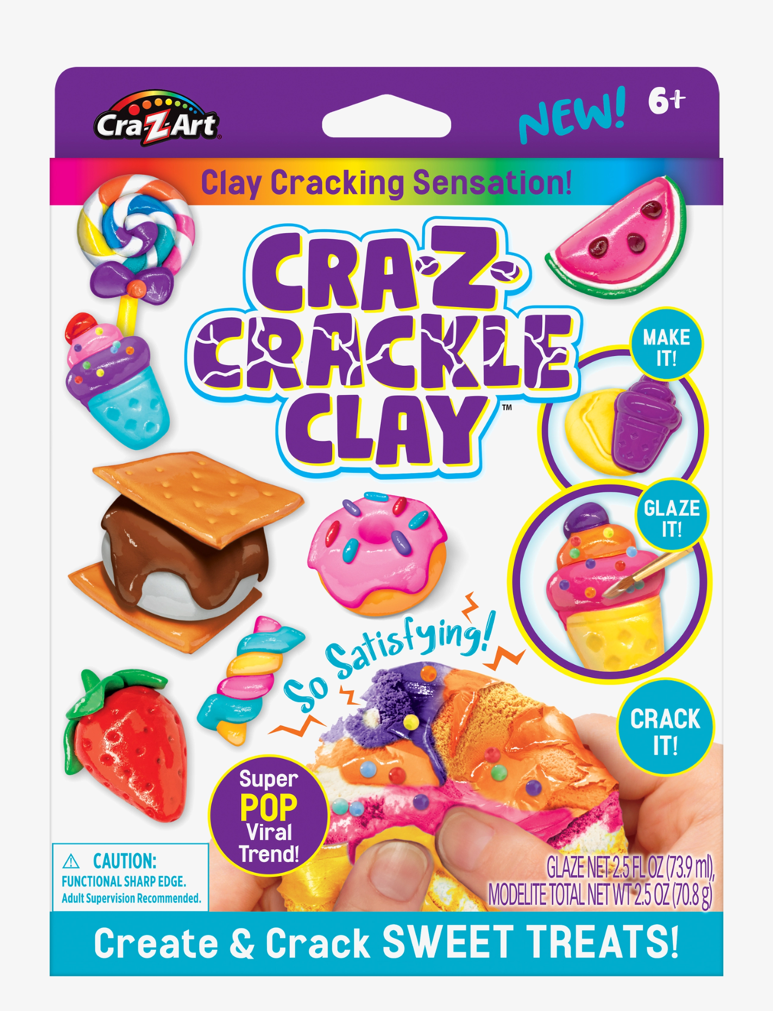 Proxy - CRAZART CRACKLE CLAY SWEET TREATS - multi colour - 2