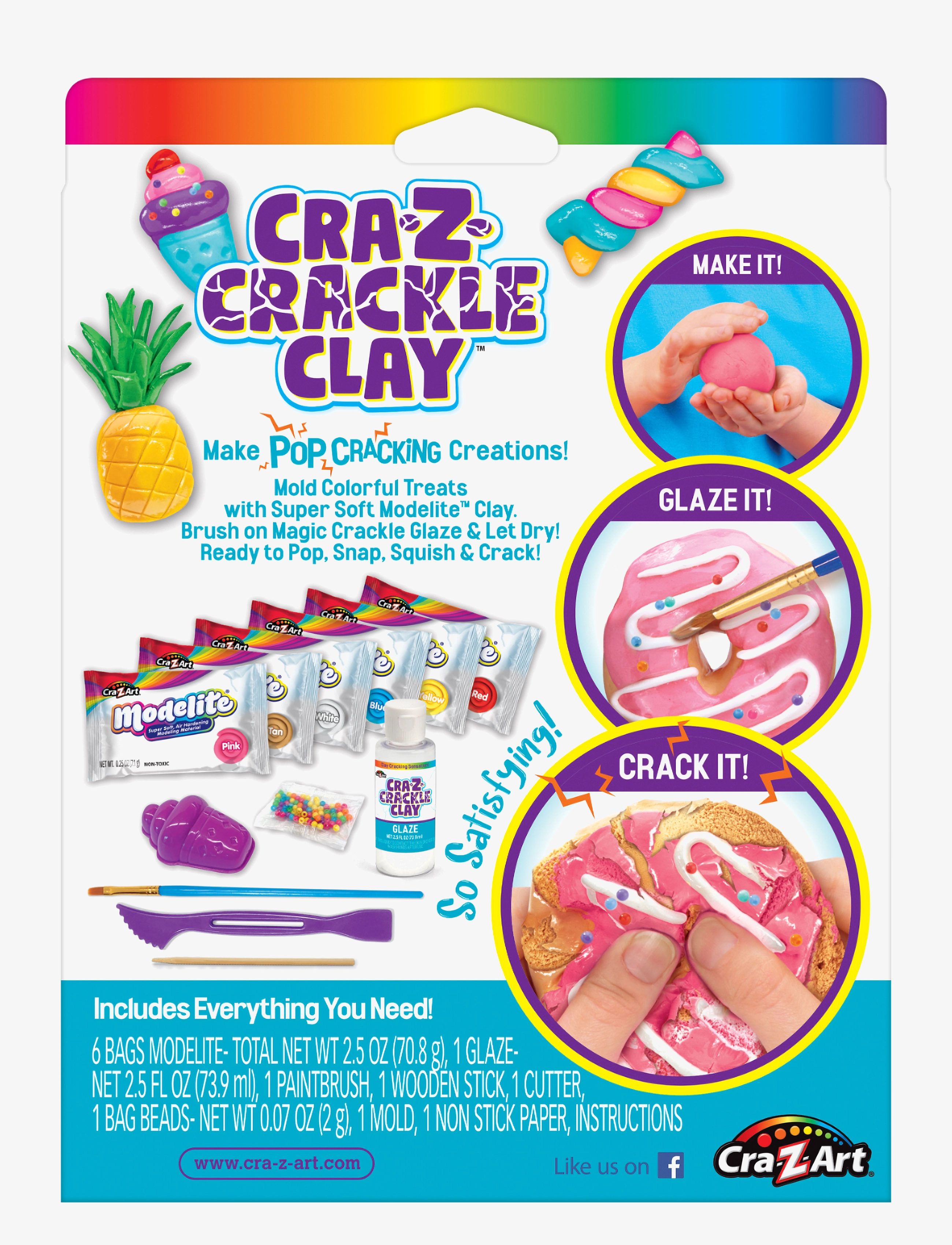 Proxy - CRAZART CRACKLE CLAY SWEET TREATS - multi colour - 3