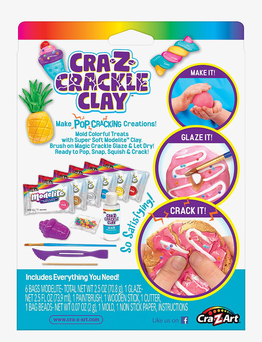 Proxy - CRAZART CRACKLE CLAY SWEET TREATS - multi colour - 3