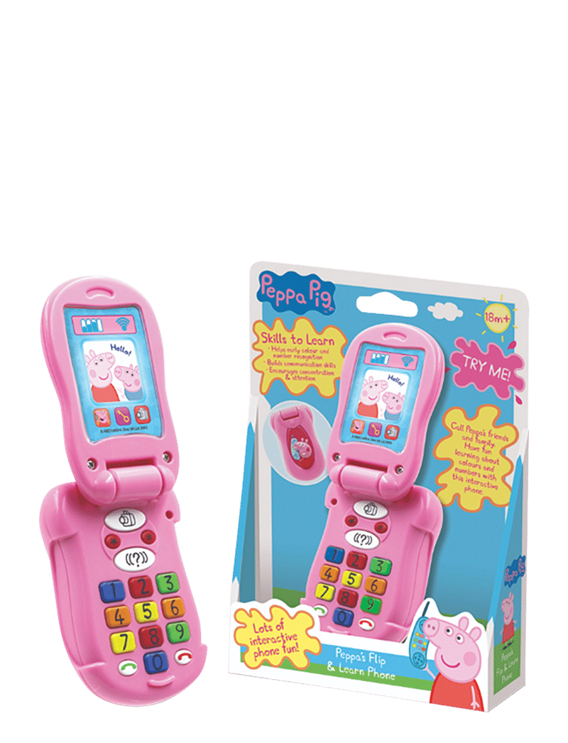 Proxy - PEPPA FLIP AND LEARN PHONE DK - multi colour - 0