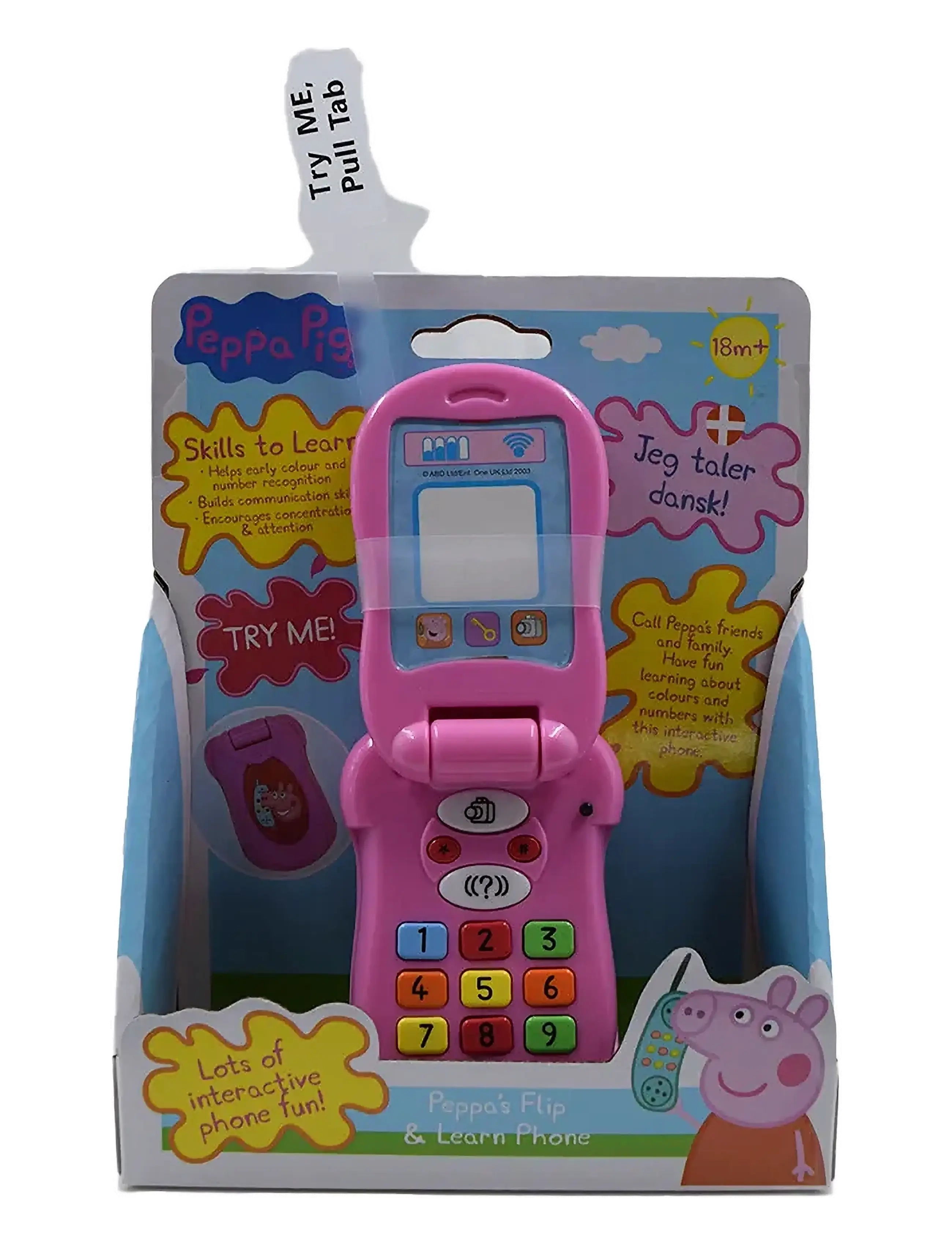 PEPPA FLIP AND LEARN PHONE FI - MULTI COLOUR