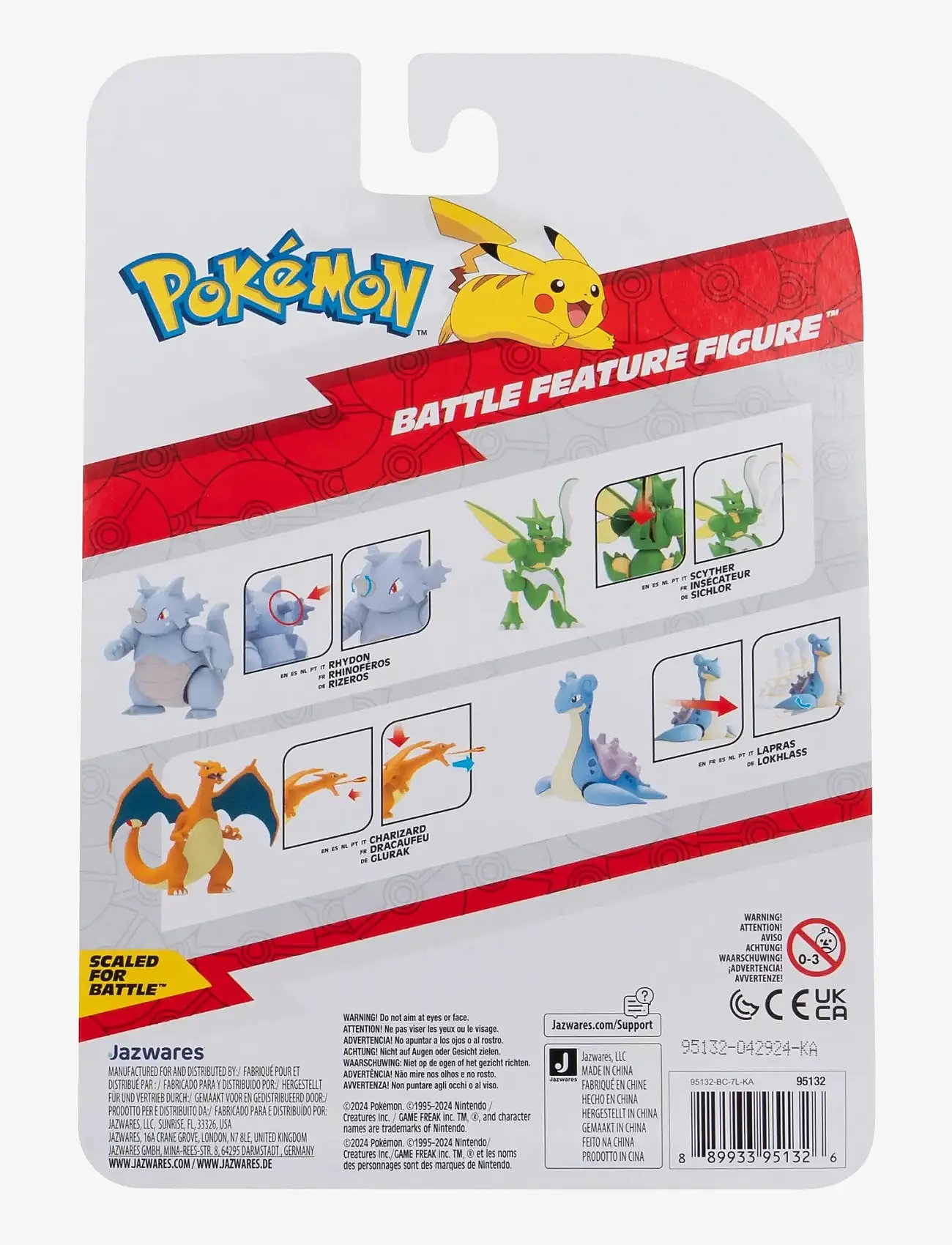 Proxy - POKEMON BATTLE FEATURE FIGURE CHARIZARD - laveste priser - multi colour - 1
