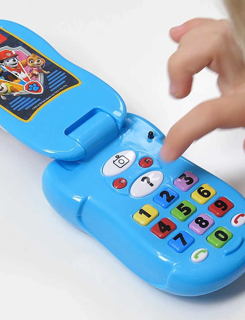 Paw Patrol - PAW PATROL FLIP PHONE DK SE NO FI - interaktivt legetøj - multi colour - 0