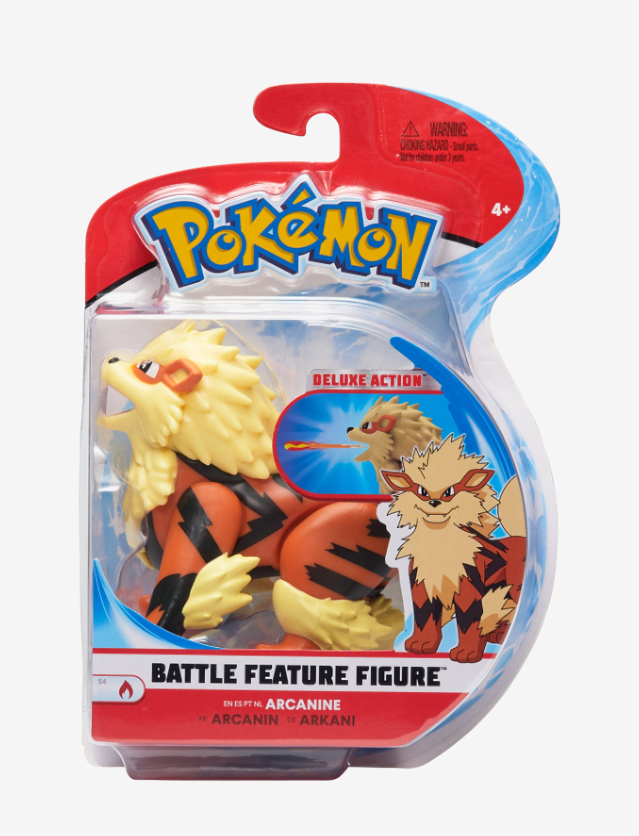 Pokemon - POKEMON BATTLE FEATURE FIGURE ARCANINE - multi colour - 0