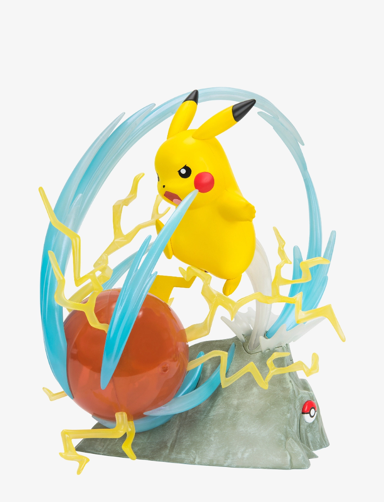 Pokemon Pokemon Select Deluxe Collector Statue Pikachu, One Size, Multi/patterned, Legesæt Og Actionfigurer > Actionfigurer, Børn