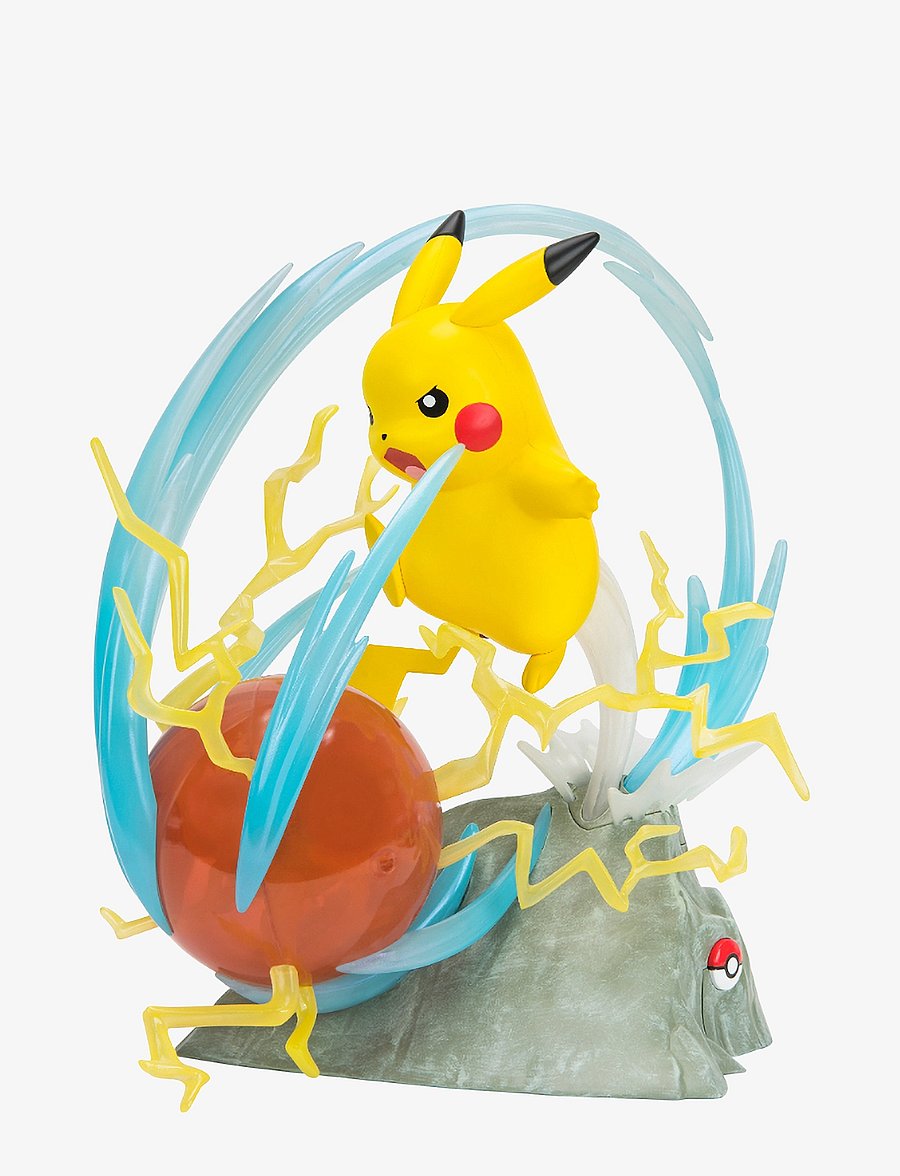 Pokemon - POKEMON SELECT DELUXE COLLECTOR STATUE PIKACHU - actionfigurer - multi colour - 0