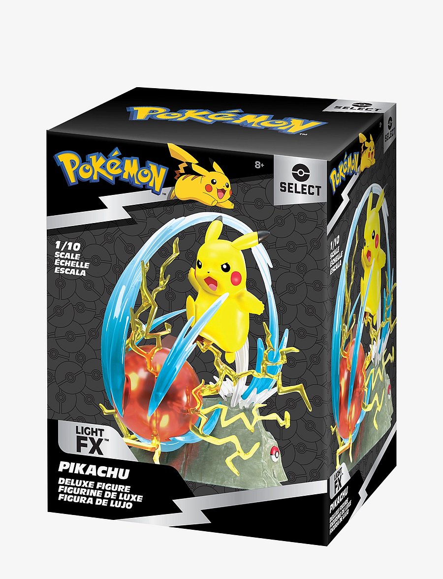 Pokemon - POKEMON SELECT DELUXE COLLECTOR STATUE PIKACHU - actionfigurer - multi colour - 1
