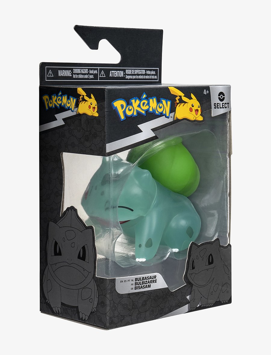 Pokemon - POKEMON BATTLE FIGURE SELECT TRANSLUCENT BULBASAUR - actionfigurer - multi colour - 2