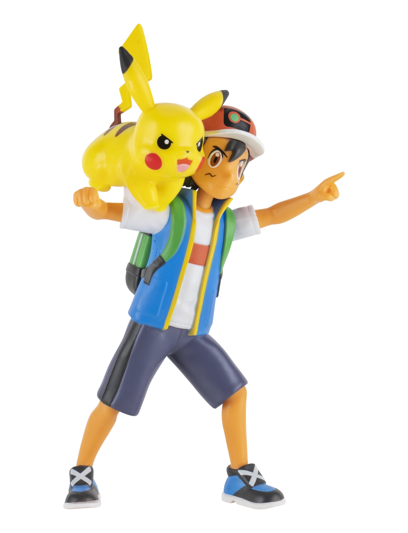 Pokemon - POKEMON BATTLE FEATURE FIGURE ASH AND PIKACHU - actionfigurer - multi colour - 2