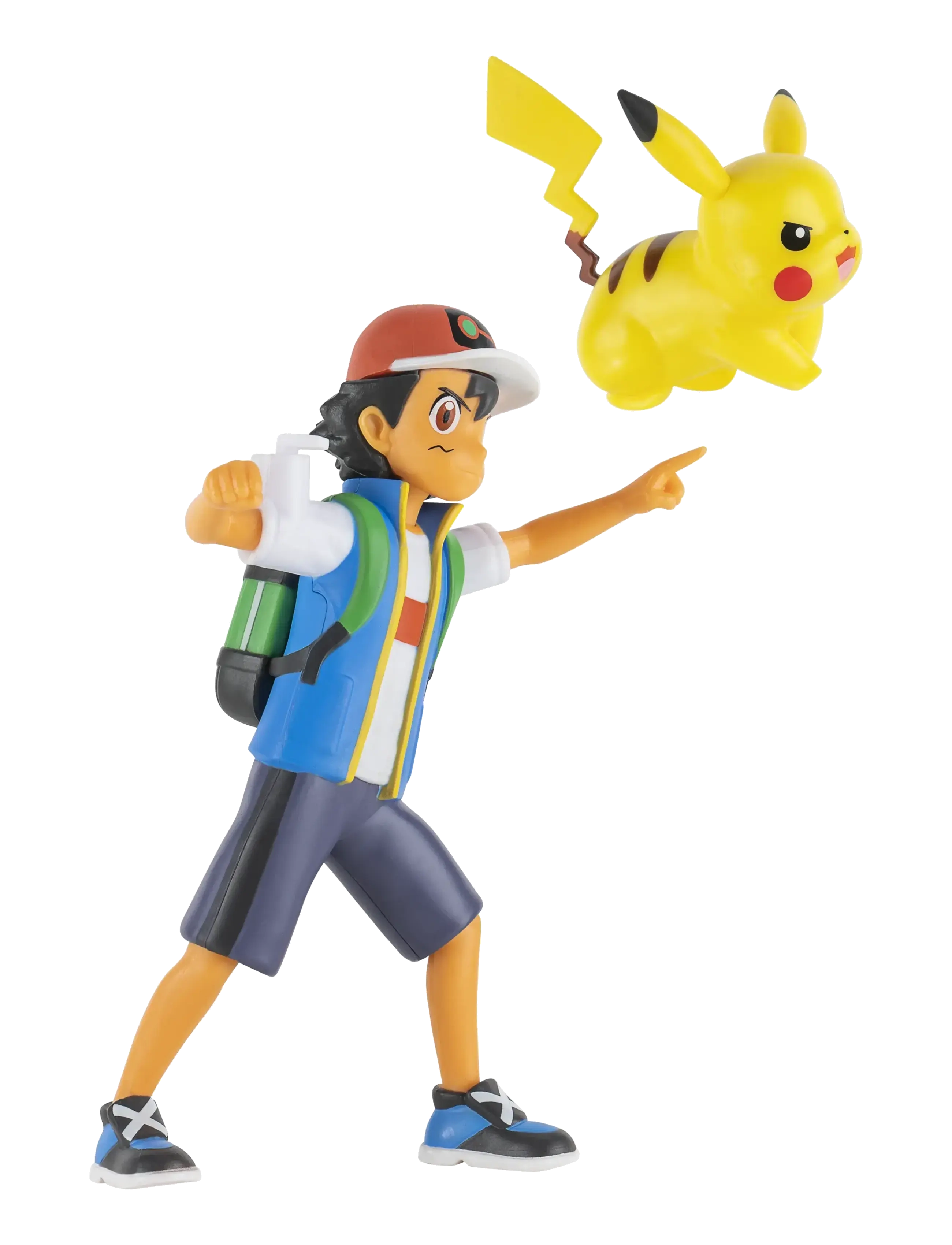 Pokemon - POKEMON BATTLE FEATURE FIGURE ASH AND PIKACHU - actionfigurer - multi colour - 3