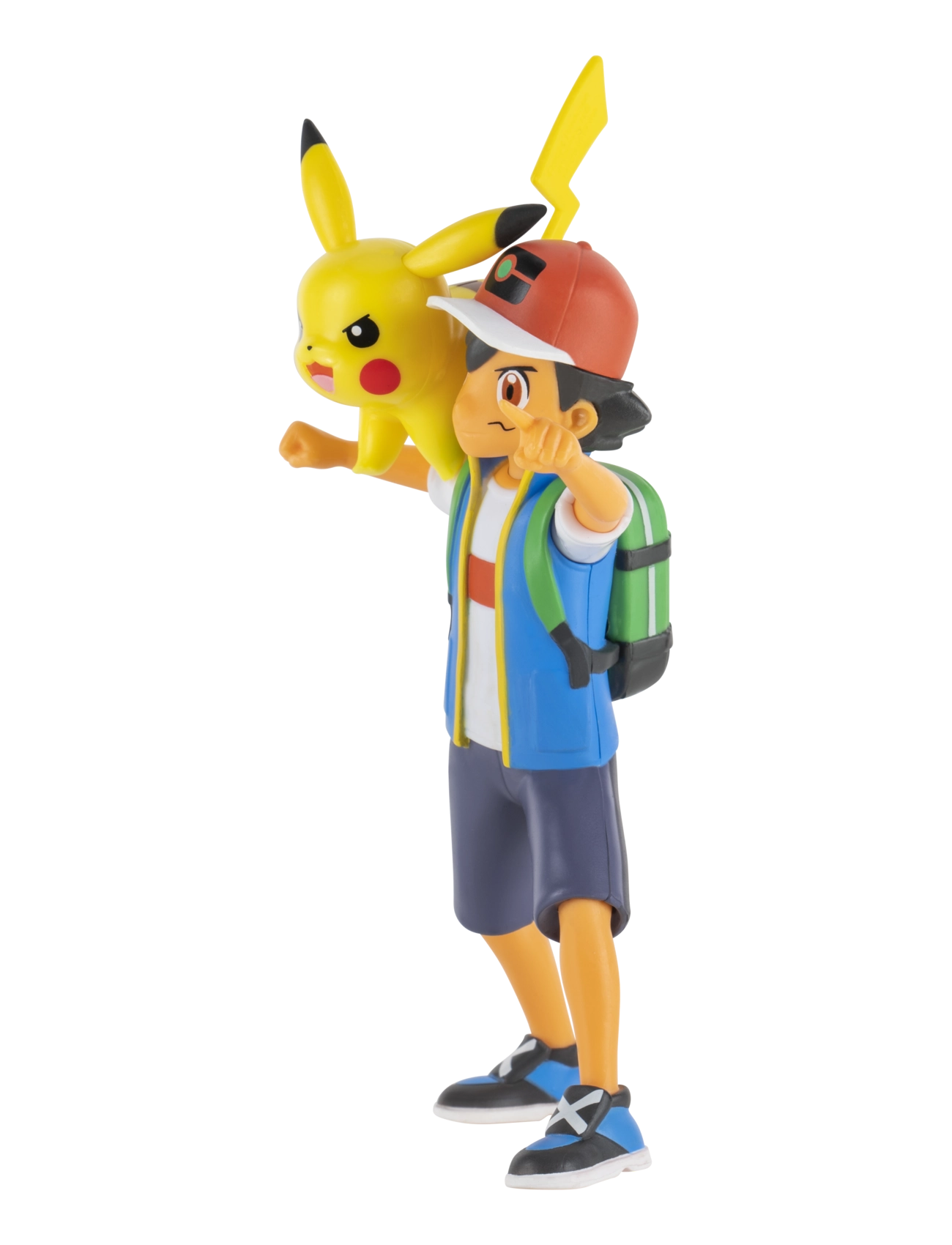 Pokemon - POKEMON BATTLE FEATURE FIGURE ASH AND PIKACHU - actionfigurer - multi colour - 5
