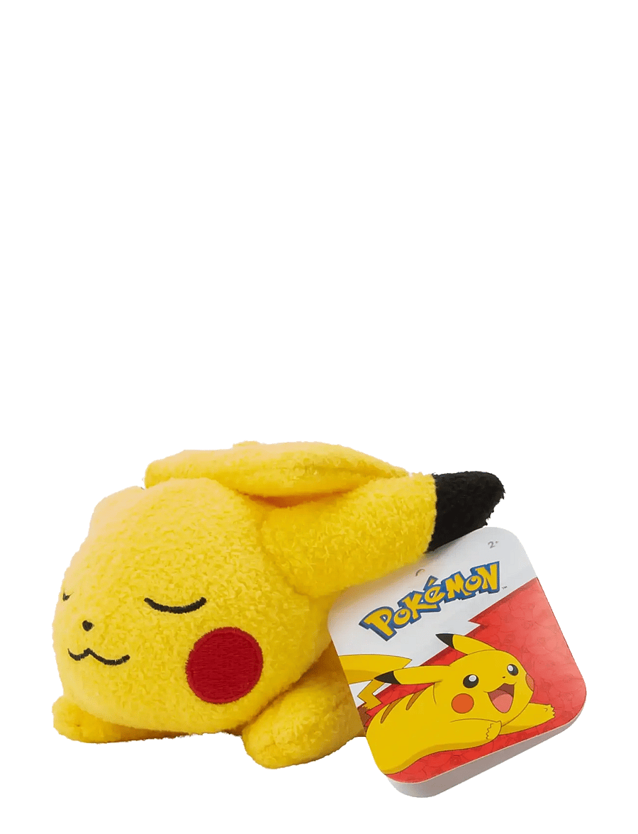 Pokemon - POKEMON SLEEPING PLUSH 12 CM PIKACHU CDU - kosedyr - multi colour - 1