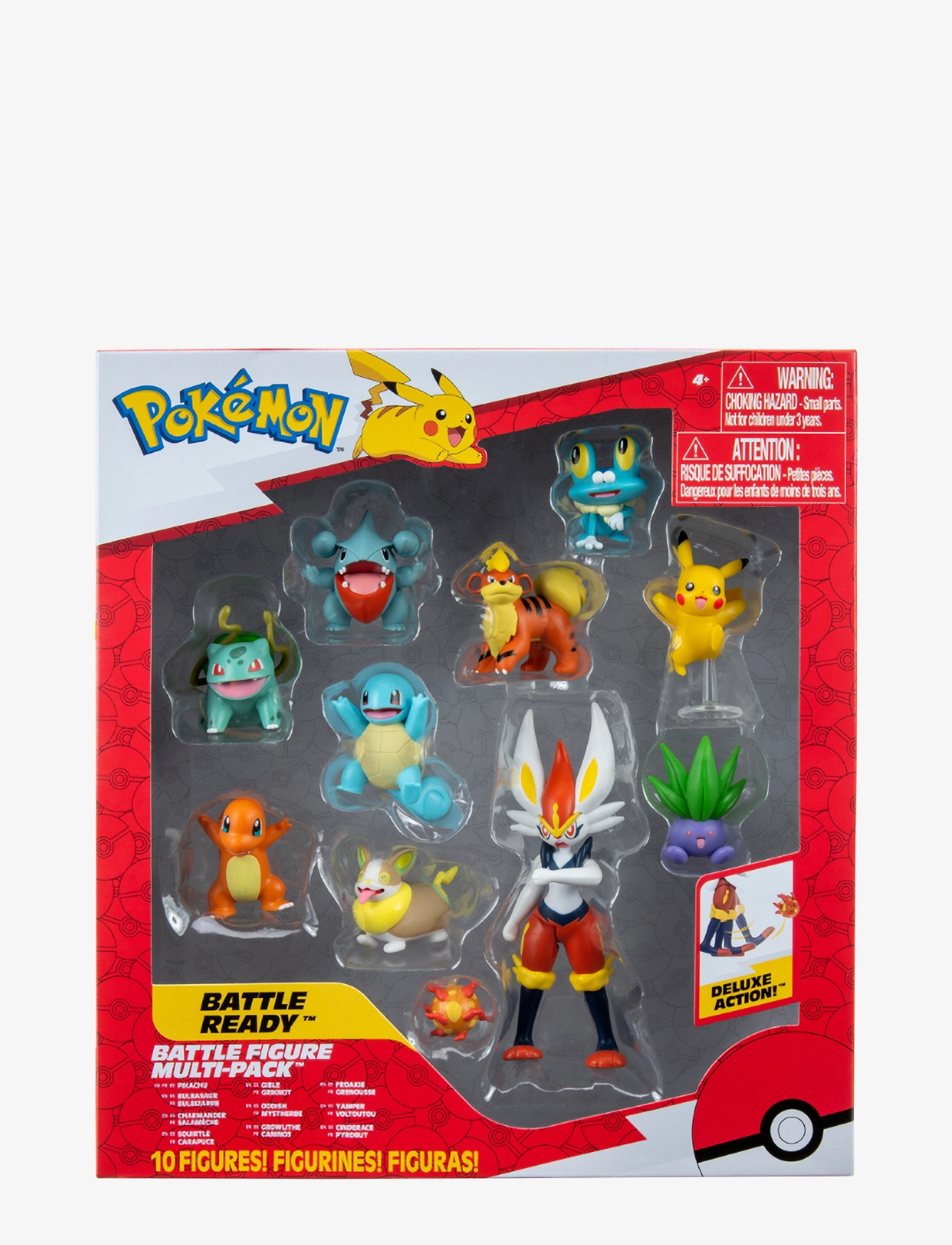 POKEMON BATTLE FIGURE 10 PK - MULTI COLOUR