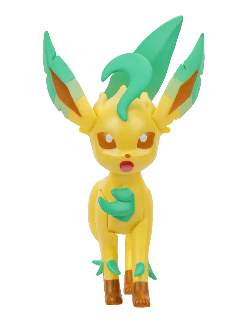 Pokemon - POKEMON BATTLE FIGURE LEAFEON - legesæt - multi colour - 3
