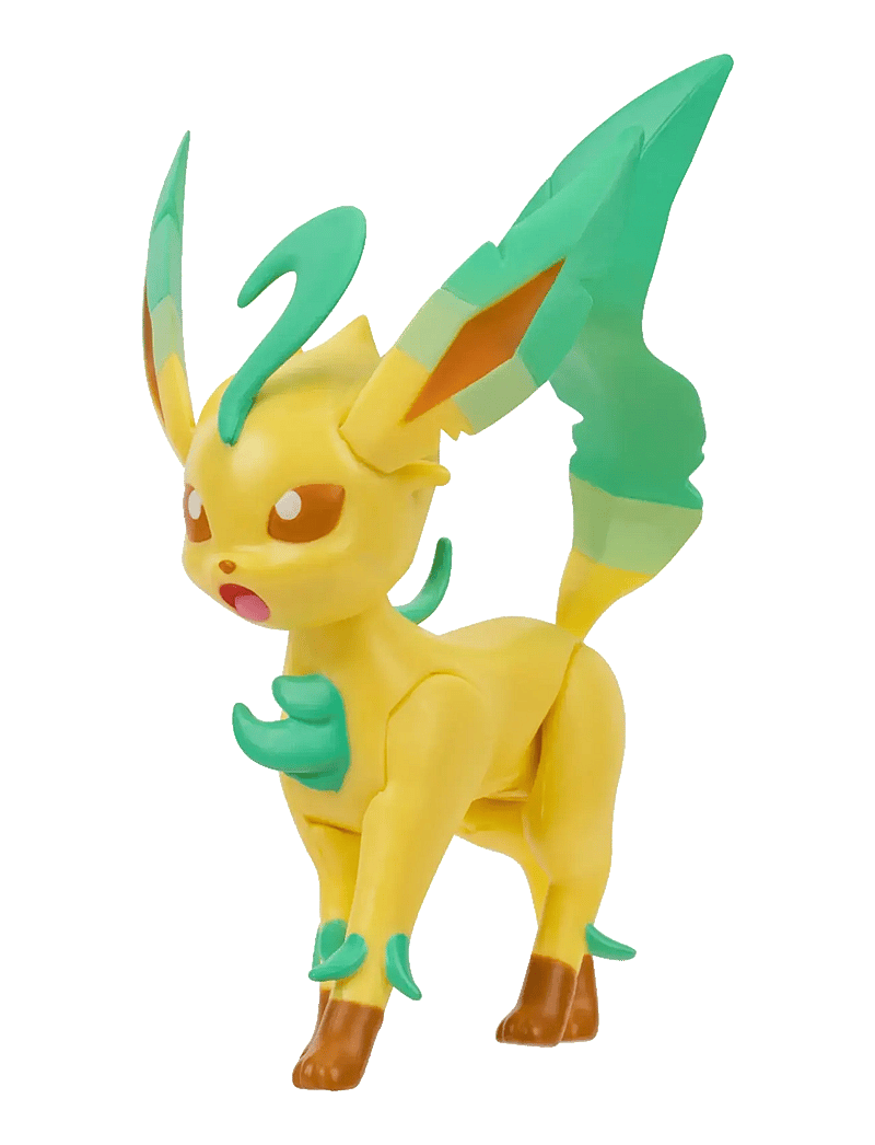 Pokemon - POKEMON BATTLE FIGURE LEAFEON - legesæt - multi colour - 4