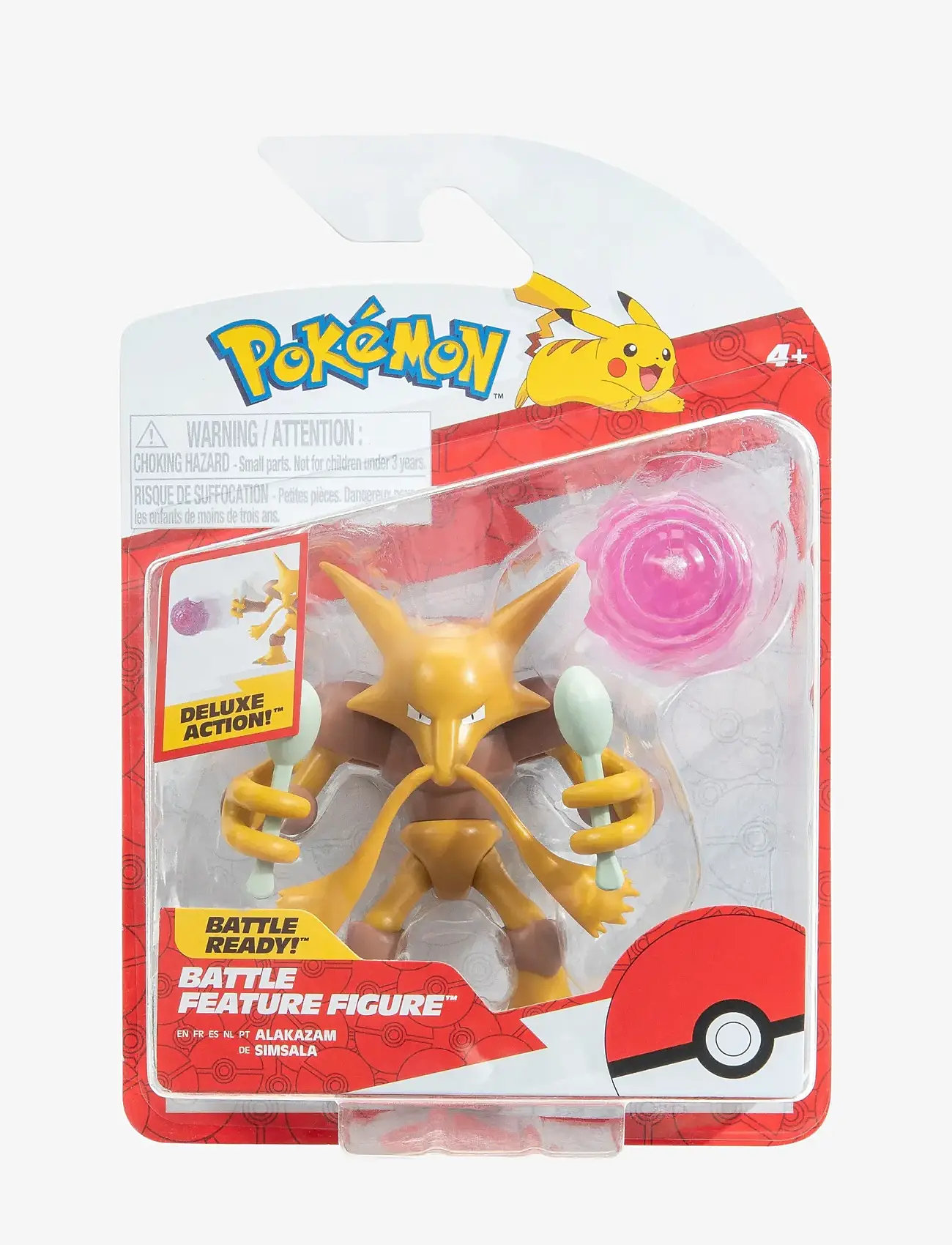 Pokemon - POKEMON BATTLE FEATURE FIGURE ALAKAZAM - toimintahahmot - multi colour - 0