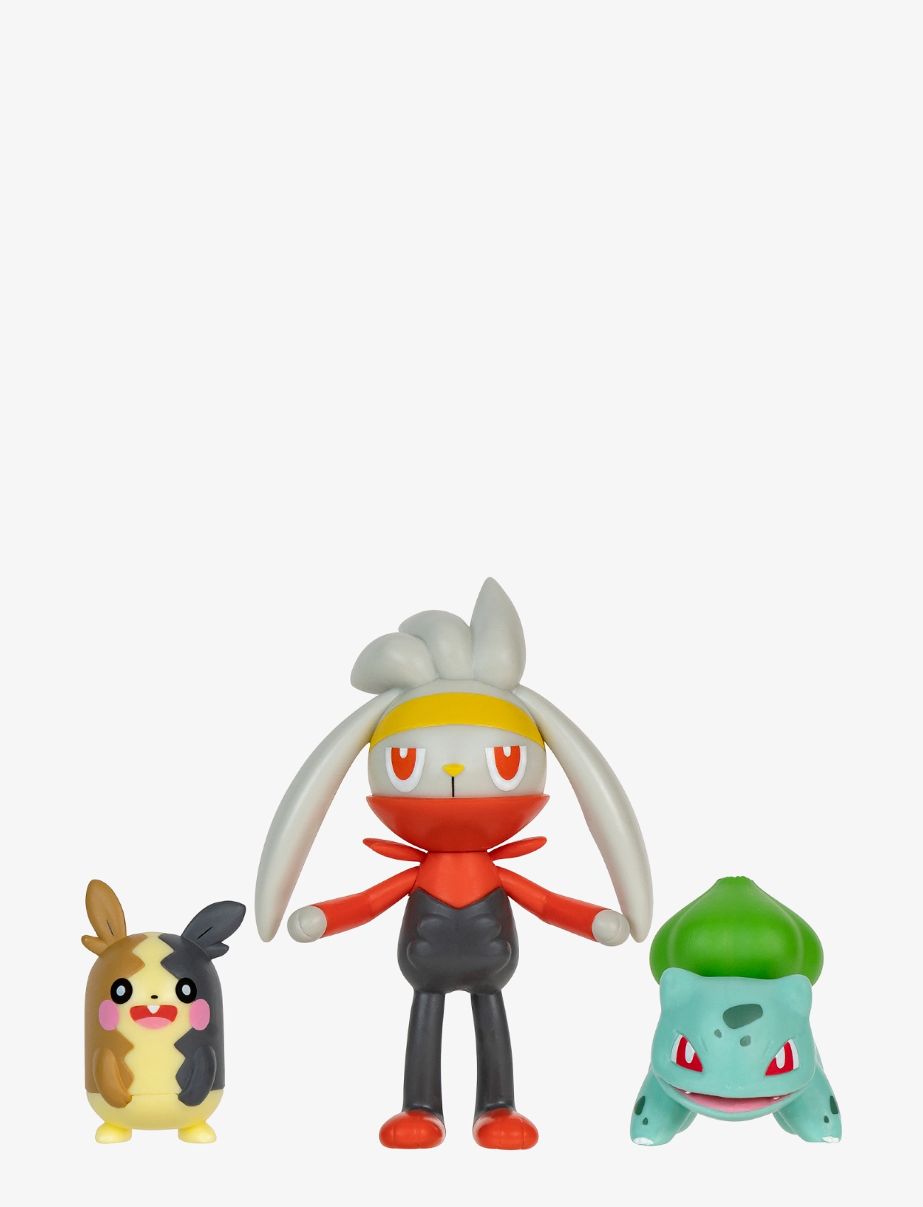 Proxy - POKEMON BATTLE FIGURE 3 PK MORPEKO, BULBASAUR - multi colour - 1