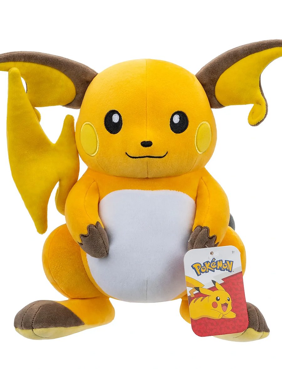 Pokemon - POKEMON PLUSH 30 CM RAICHU - tuskudýr - multi colour - 0