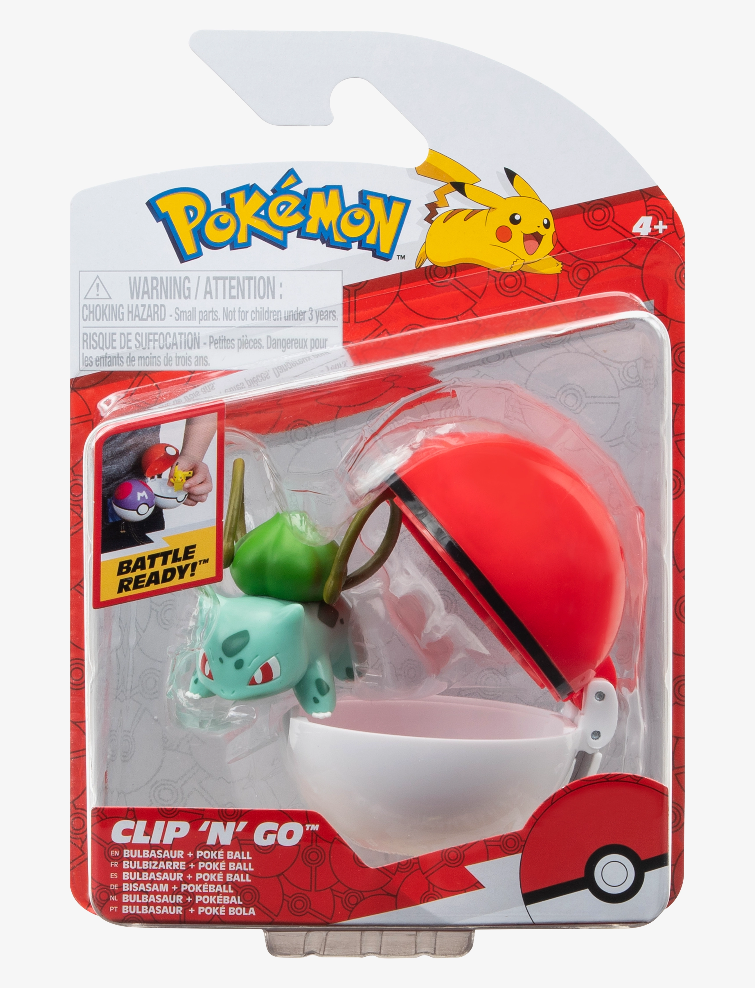Proxy - POKEMON CLIP N GO BULBASUR AND POKE BALL - multi colour - 1