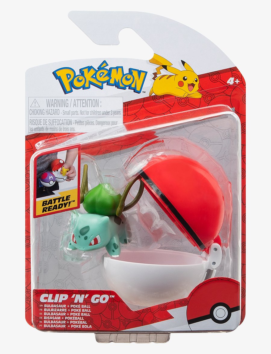 Proxy - POKEMON CLIP N GO BULBASUR AND POKE BALL - multi colour - 1