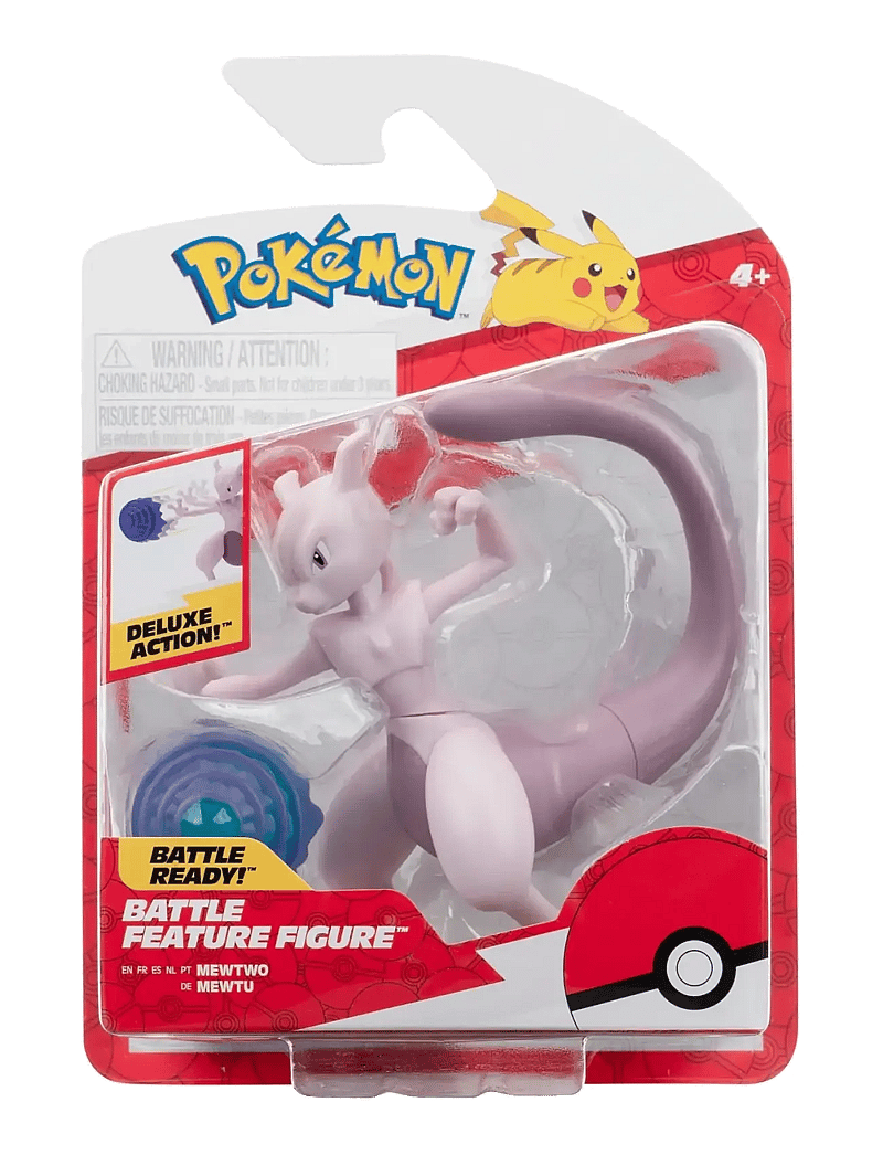 Pokemon - POKEMON BATTLE FEATURE FIGURE MEWTWO - legesæt - multi colour - 0
