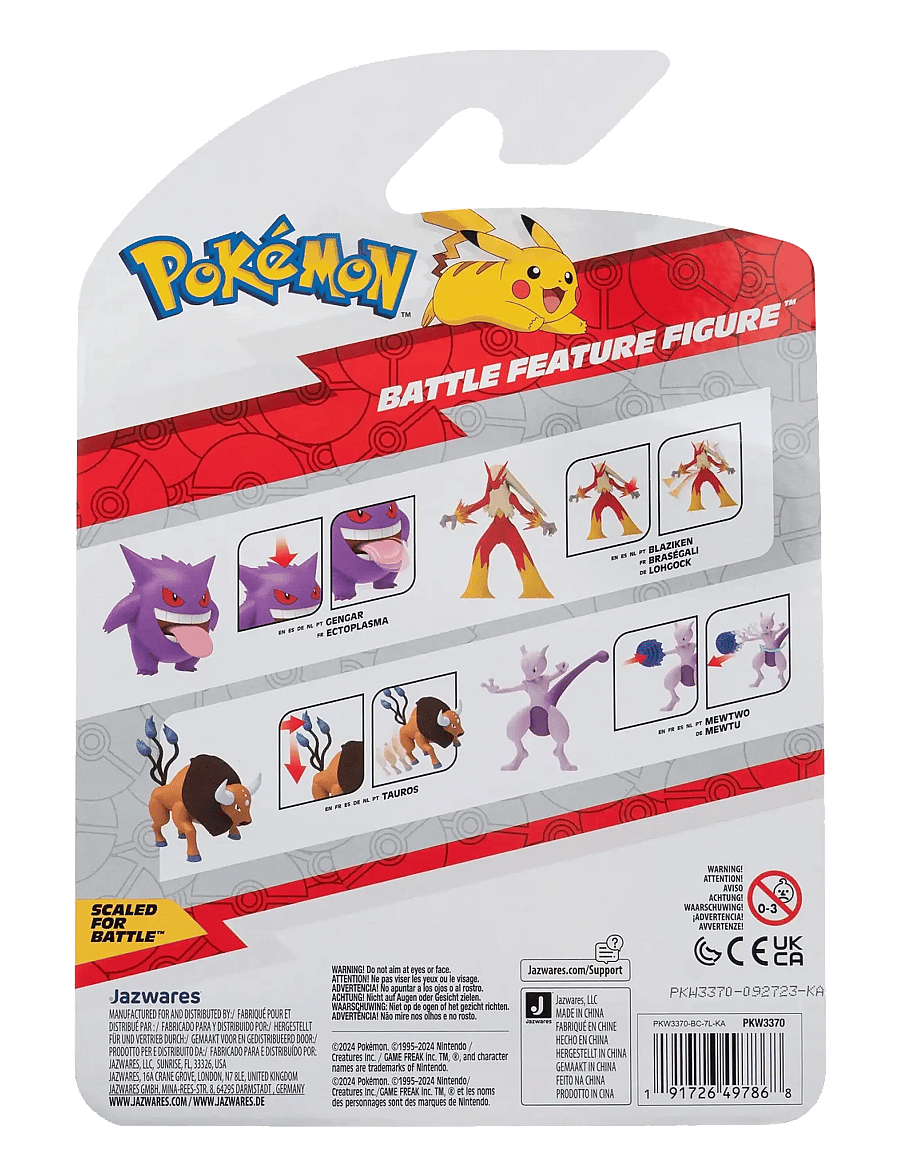 Proxy - POKEMON BATTLE FEATURE FIGURE MEWTWO - leikkisetit - multi colour - 1