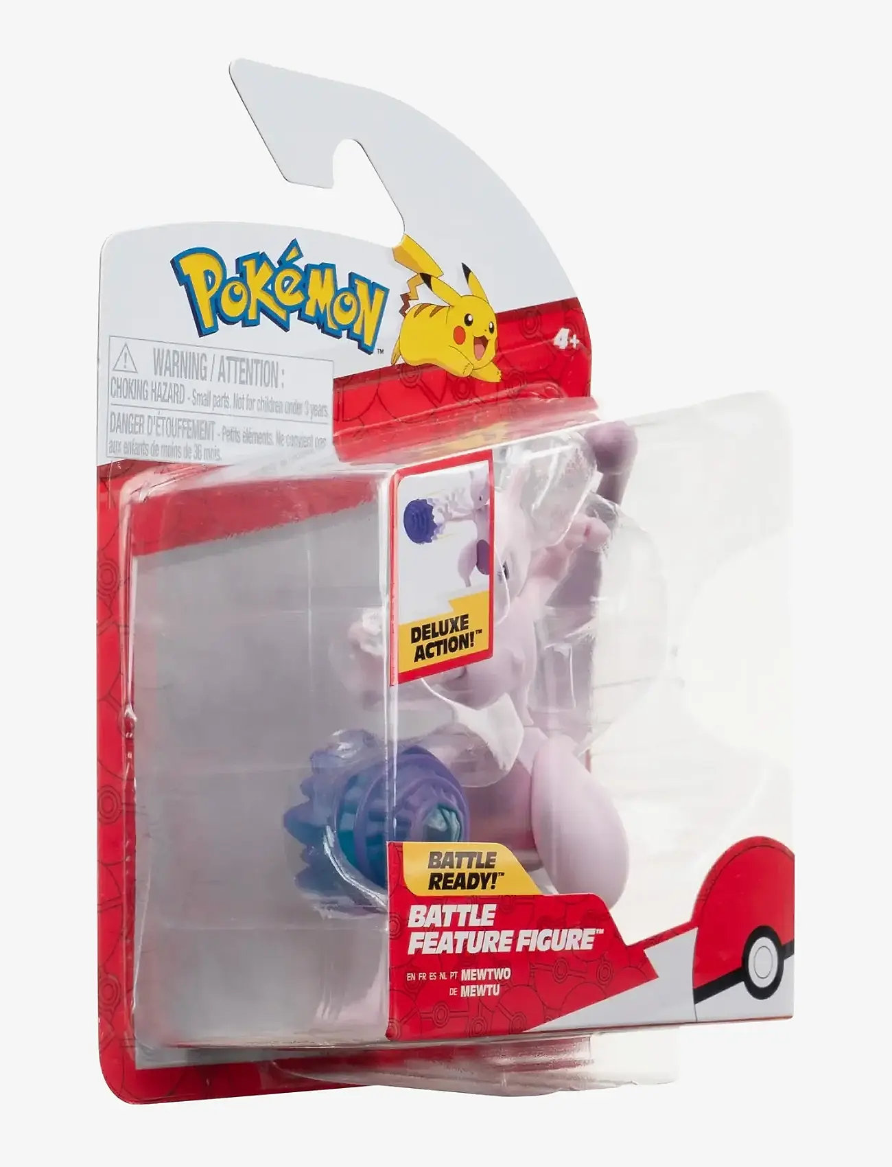 Pokemon - POKEMON BATTLE FEATURE FIGURE MEWTWO - legesæt - multi colour - 2