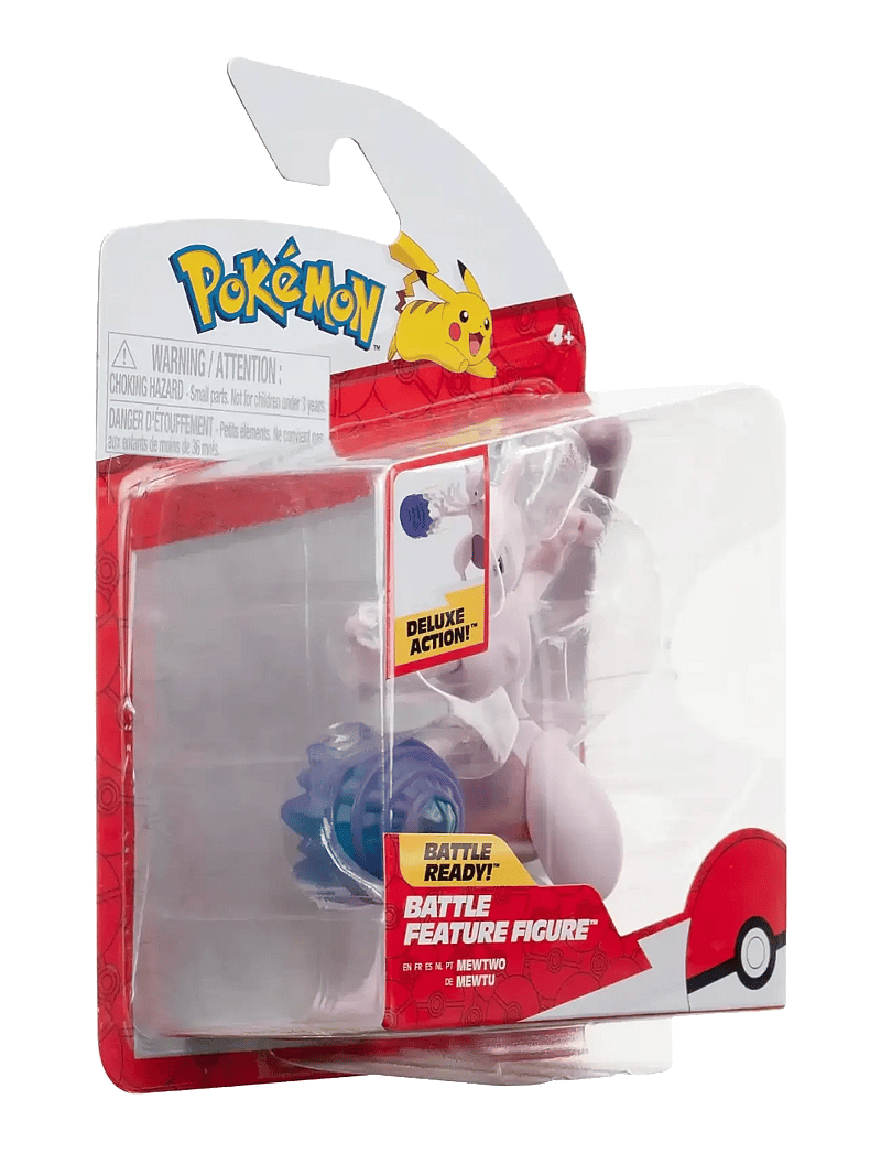 Pokemon - POKEMON BATTLE FEATURE FIGURE MEWTWO - legesæt - multi colour - 2