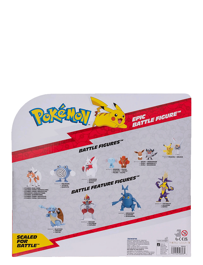 Proxy - POKEMON EPIC FIGURE TYRANTRUM - legesæt - multi colour - 1